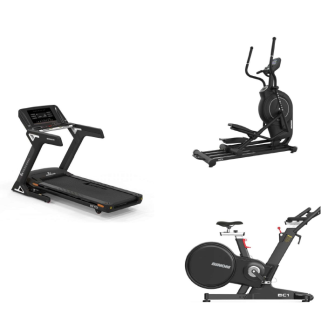 Binom Pack Cardio Cinta BT2 + Bicicleta Spinning BC1 + Elíptica BE1